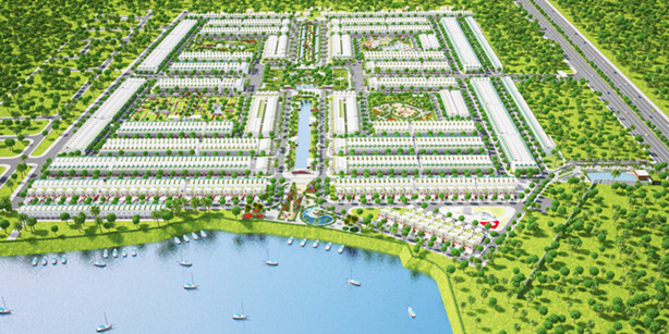 Phối cảnh Dự án Saigon Village - dự án nhà phố vườn ven sông, đang thu hút nhiều sự quan tâm của khách hàng TP.HCM do Công ty Bất động sản Danh Khôi Á Châu phân phối