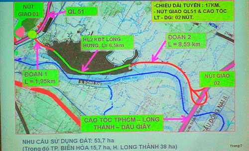 Lựa chọn phương án đầu tư Hương lộ 2 nối dài